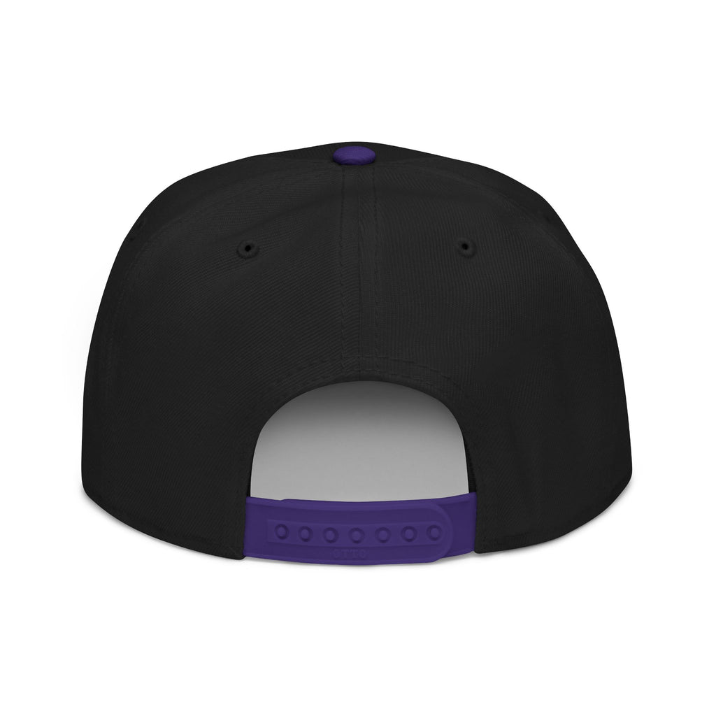 Embroidered 'Insomnia' Snapback Hat — Distressed Text Urban Cap