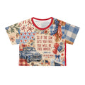 Crop Tee (AOP)