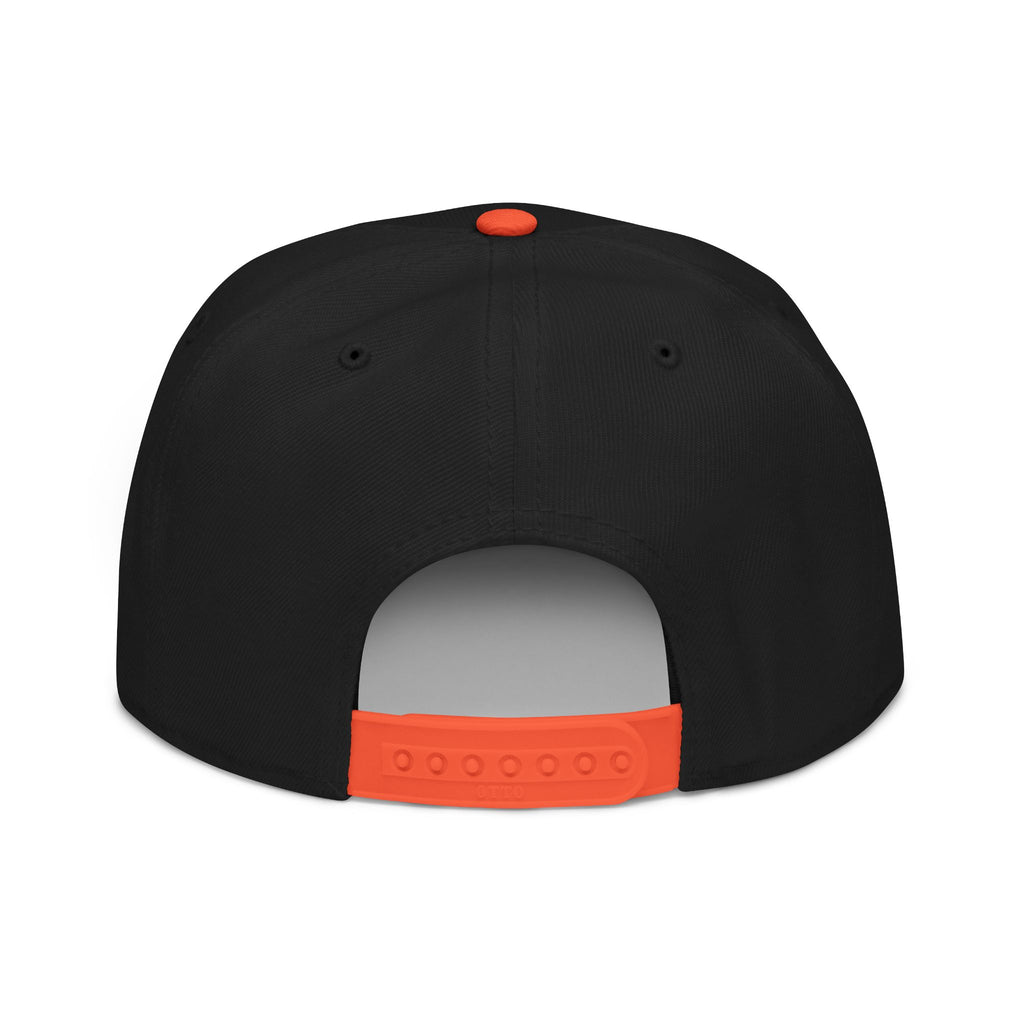 Embroidered 'Insomnia' Snapback Hat — Distressed Text Urban Cap