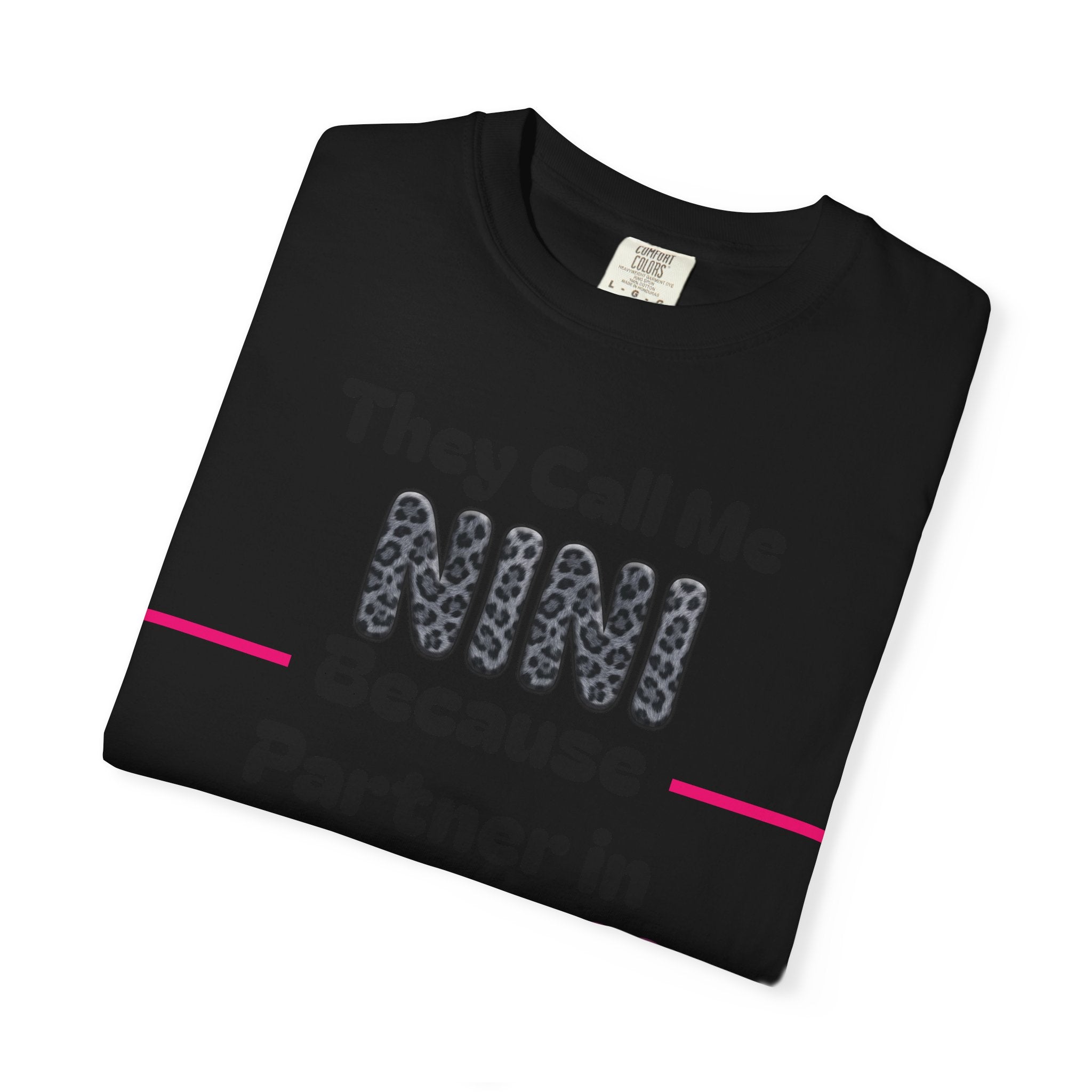 NINI Partner in Crime T-Shirt — Funny Grandma/Nini Gift