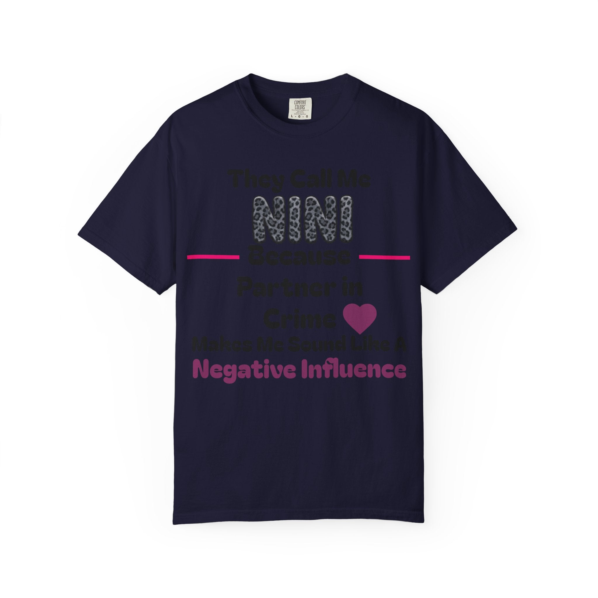 NINI Partner in Crime T-Shirt — Funny Grandma/Nini Gift