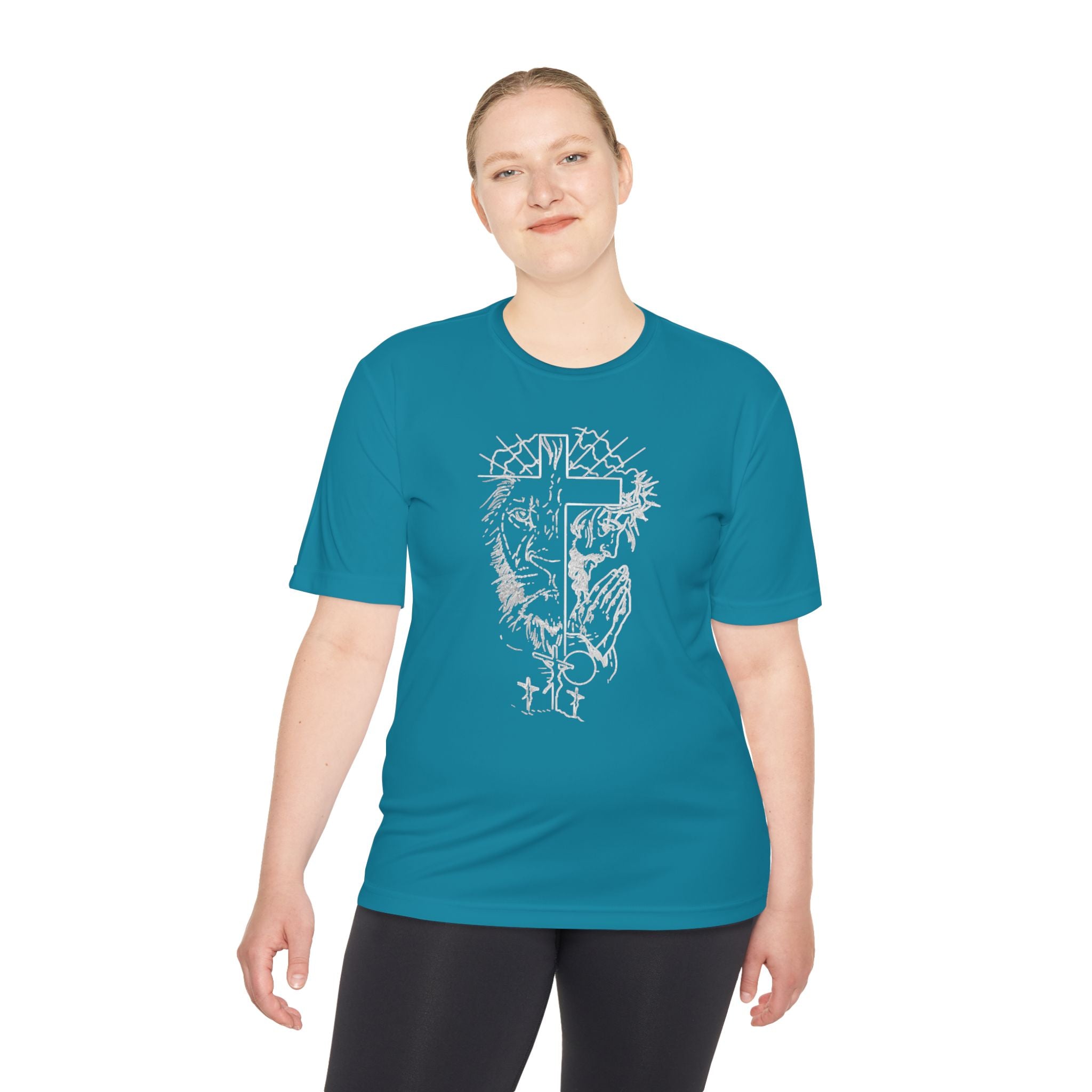 Christian Cross Tee — 'It Is Finished' John 19:30 Graphic Shirt