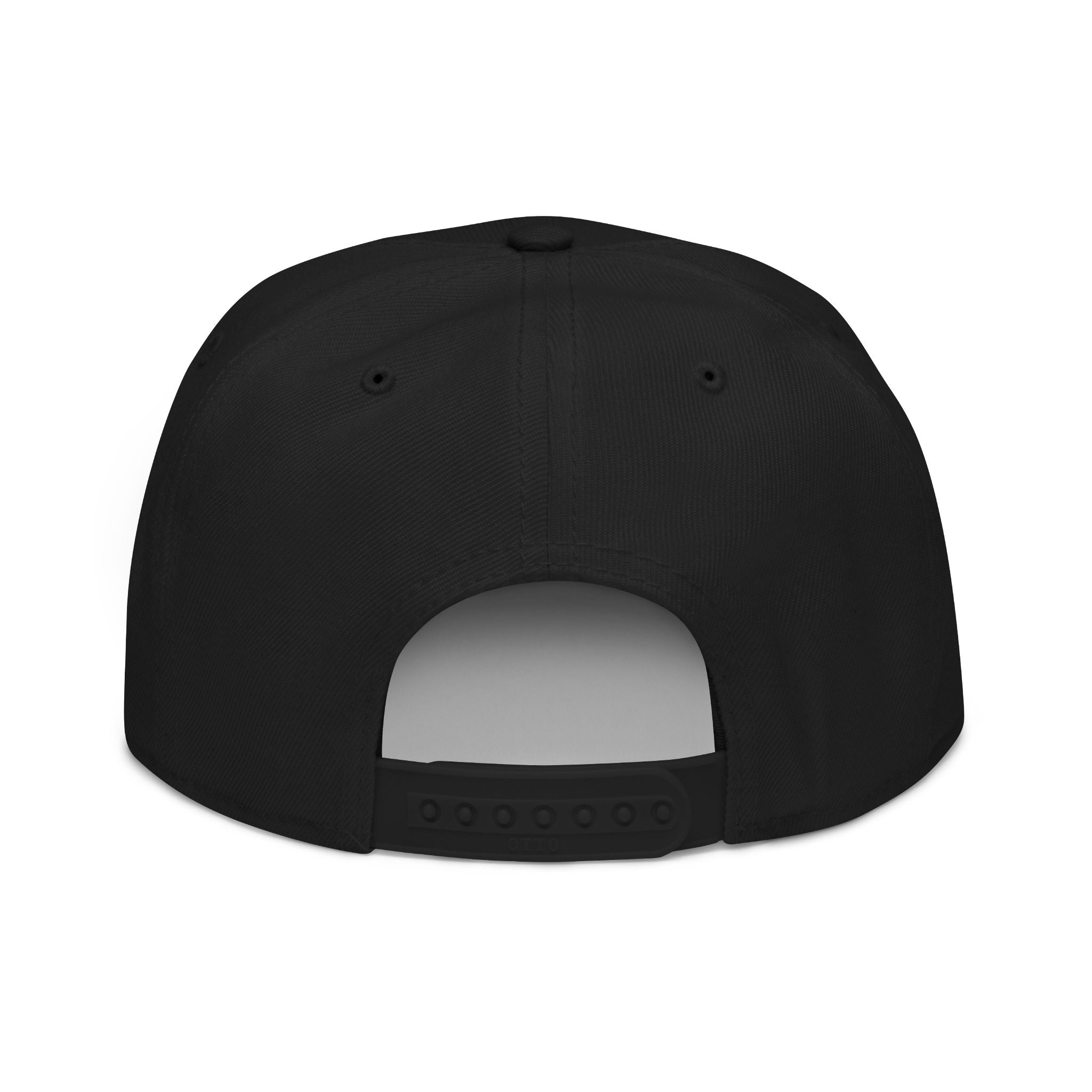 Embroidered 'Insomnia' Snapback Hat — Distressed Text Urban Cap