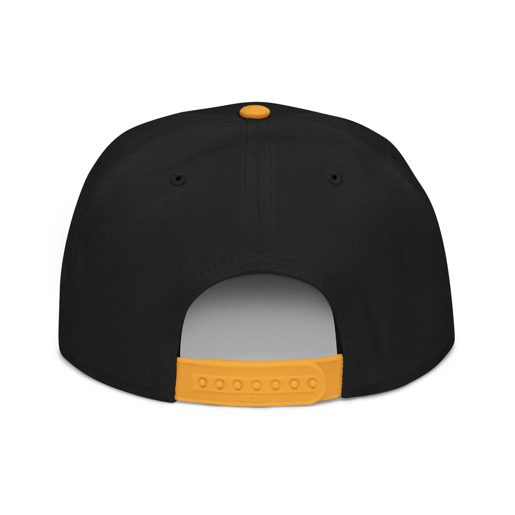 Embroidered 'Insomnia' Snapback Hat — Distressed Text Urban Cap