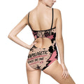 Bada$$ Graffiti One-Piece Swimsuit — "Born to Stand Out" Graphic