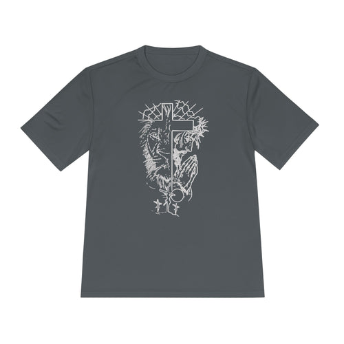 Christian Cross Tee — 'It Is Finished' John 19:30 Graphic Shirt