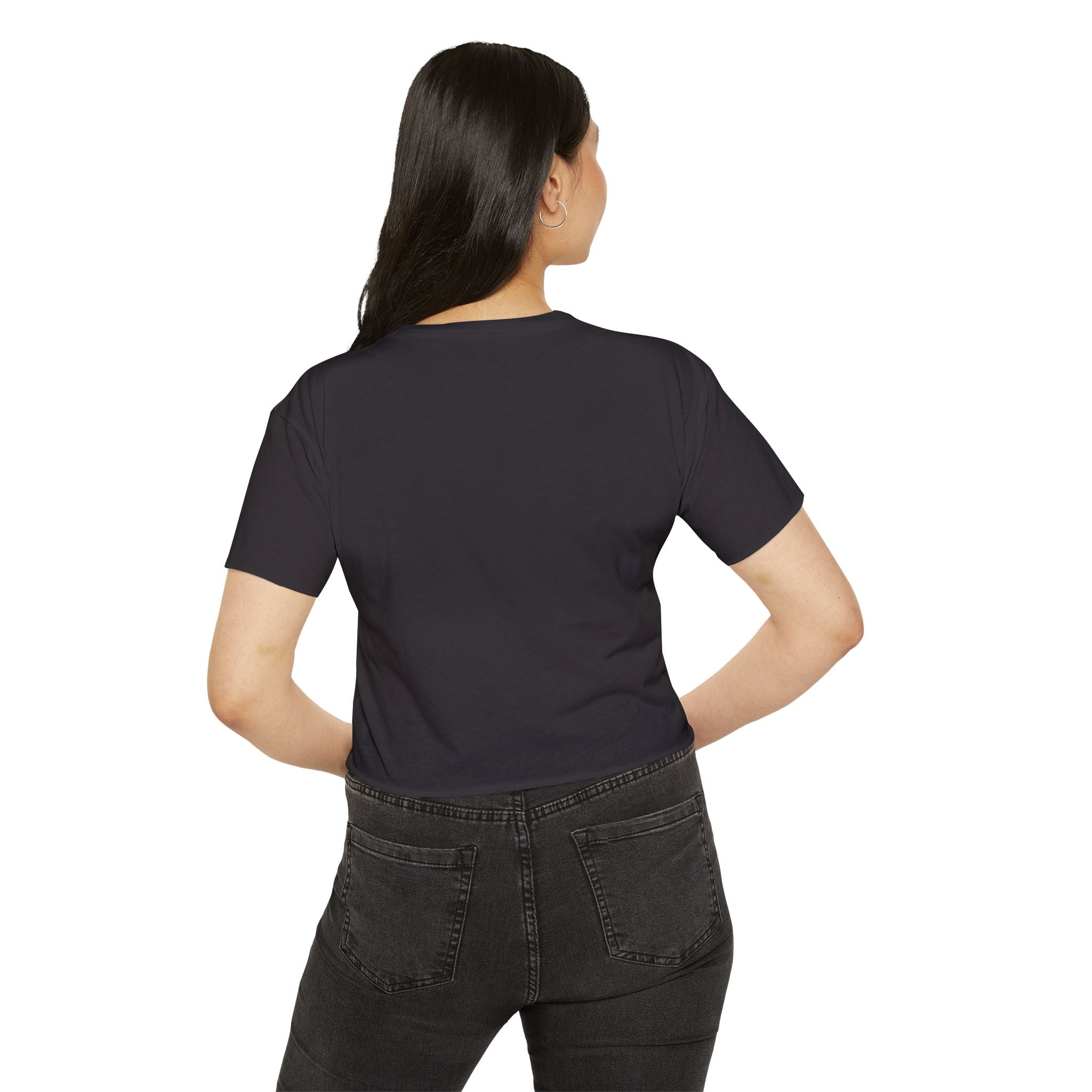 Motherhood Skull Crop Top — Rocker Mom Festival Tee