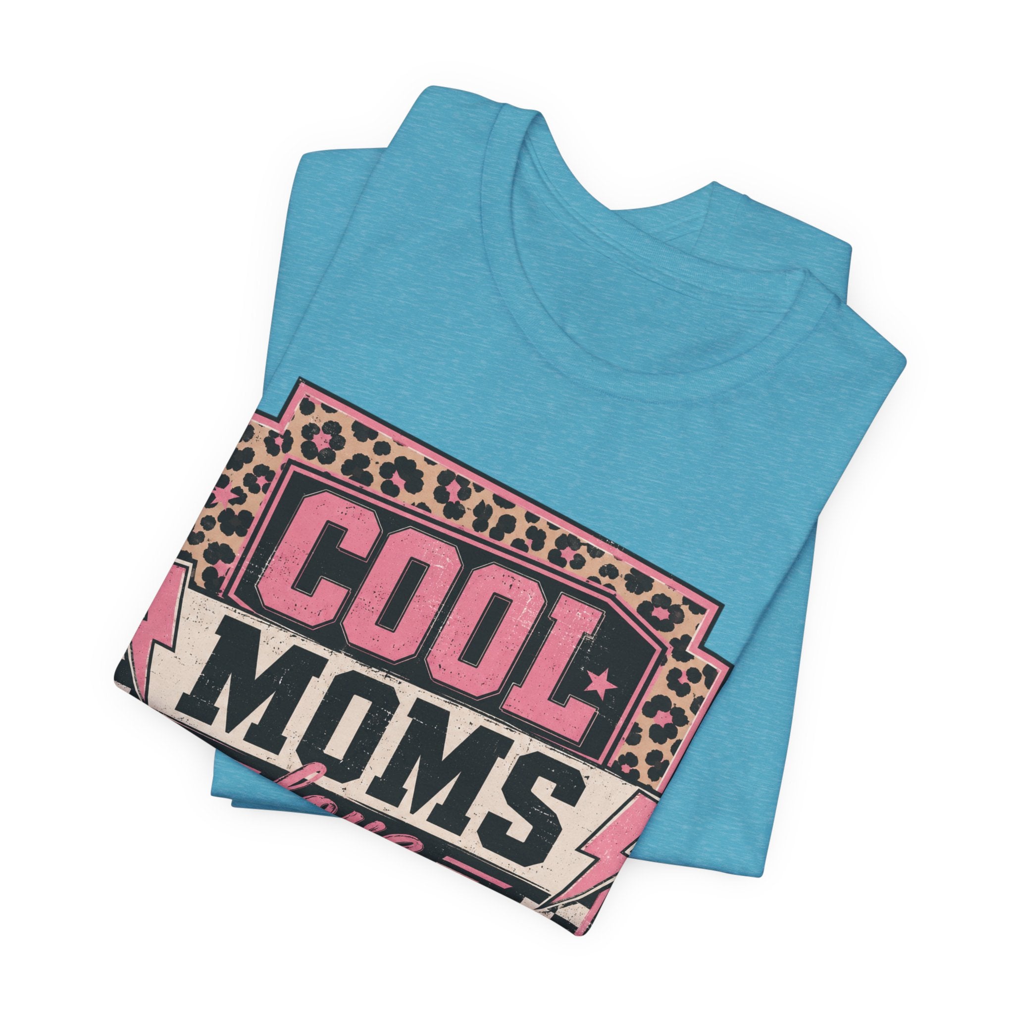 Cool Moms Love Jesus Jersey Short Sleeve Tee
