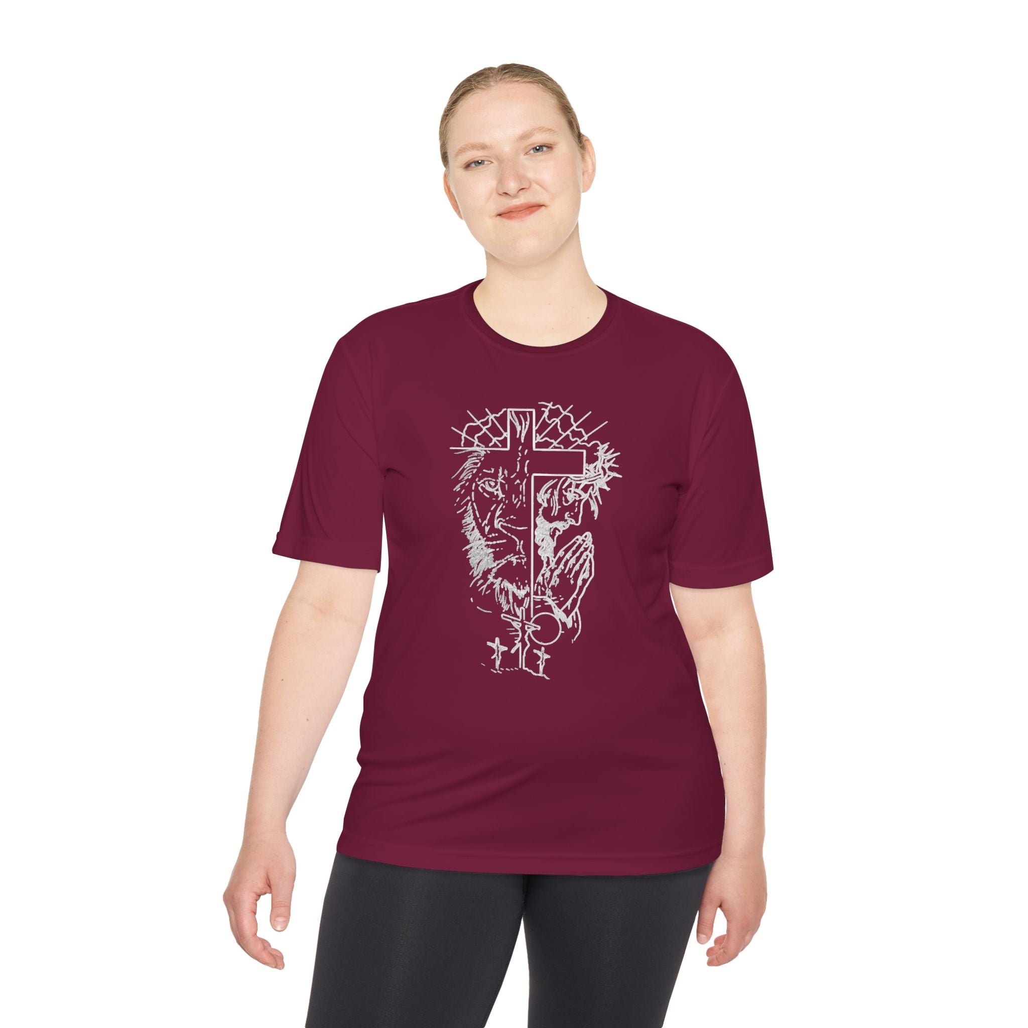 Christian Cross Tee — 'It Is Finished' John 19:30 Graphic Shirt