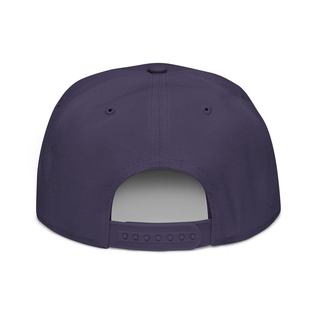 Embroidered 'Insomnia' Snapback Hat — Distressed Text Urban Cap