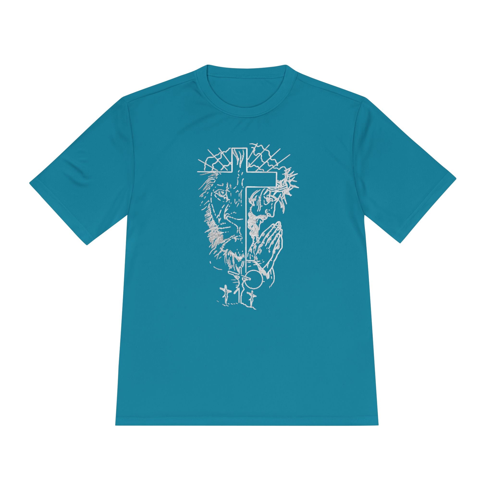 Christian Cross Tee — 'It Is Finished' John 19:30 Graphic Shirt