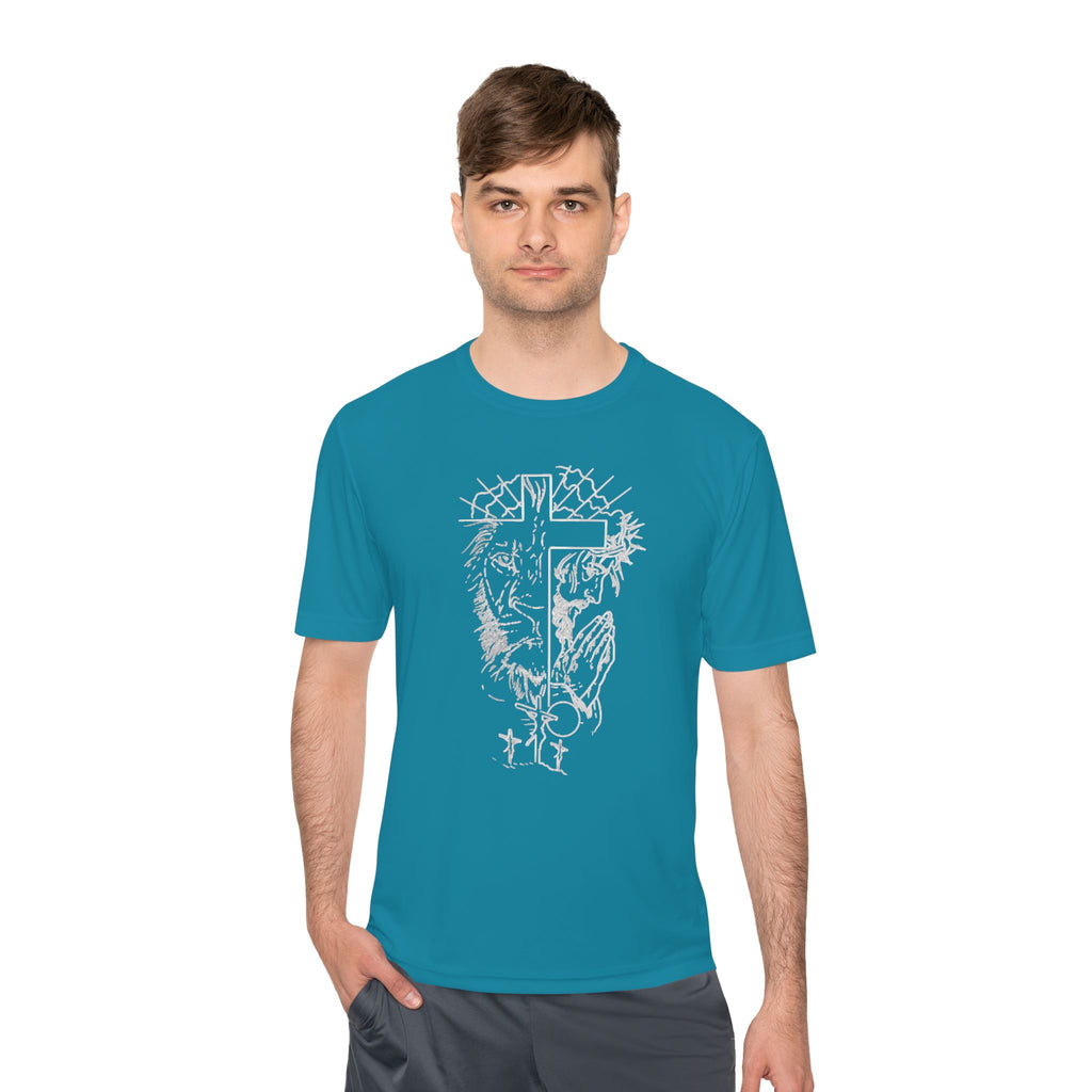 Christian Cross Tee — 'It Is Finished' John 19:30 Graphic Shirt
