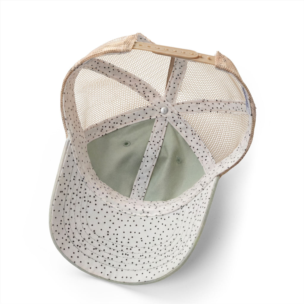Livin on that Blue collar Dollar| Embroidery Women's Washed Mesh-Back Cap