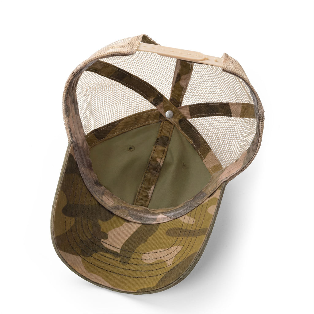 Livin on that Blue collar Dollar| Embroidery Women's Washed Mesh-Back Cap