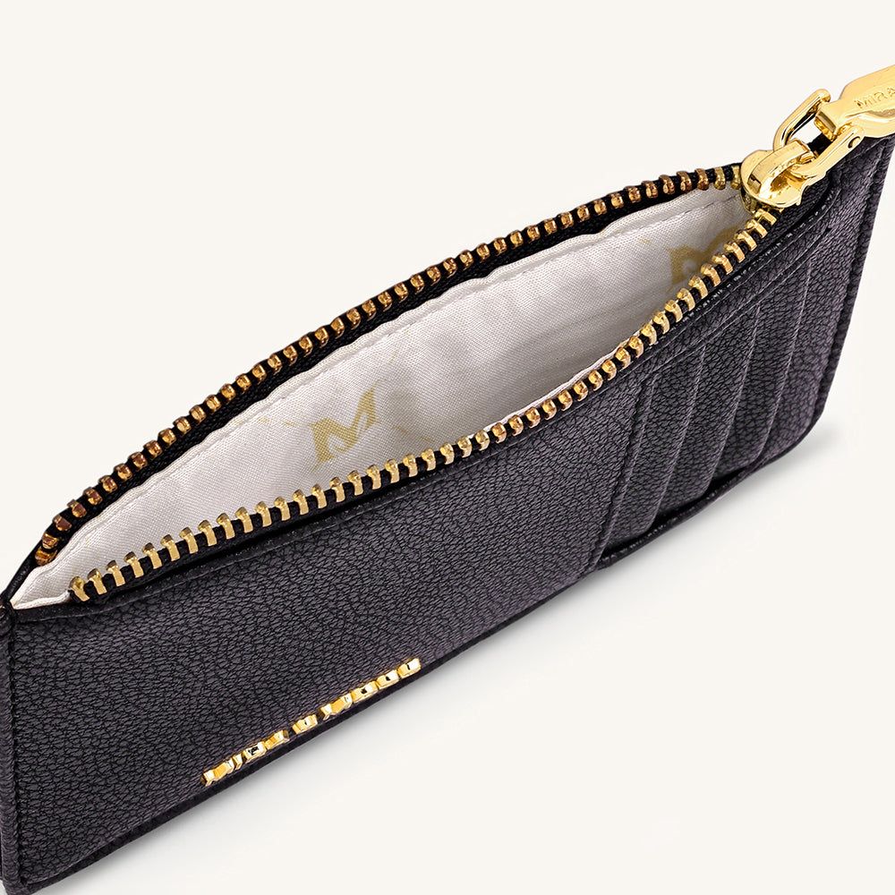 Mira & Moss Ruby Card Wallet - Black