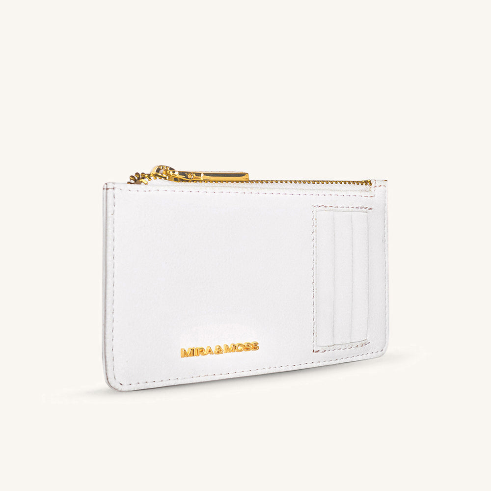 Mira & Moss Ruby Card Wallet - Ivory