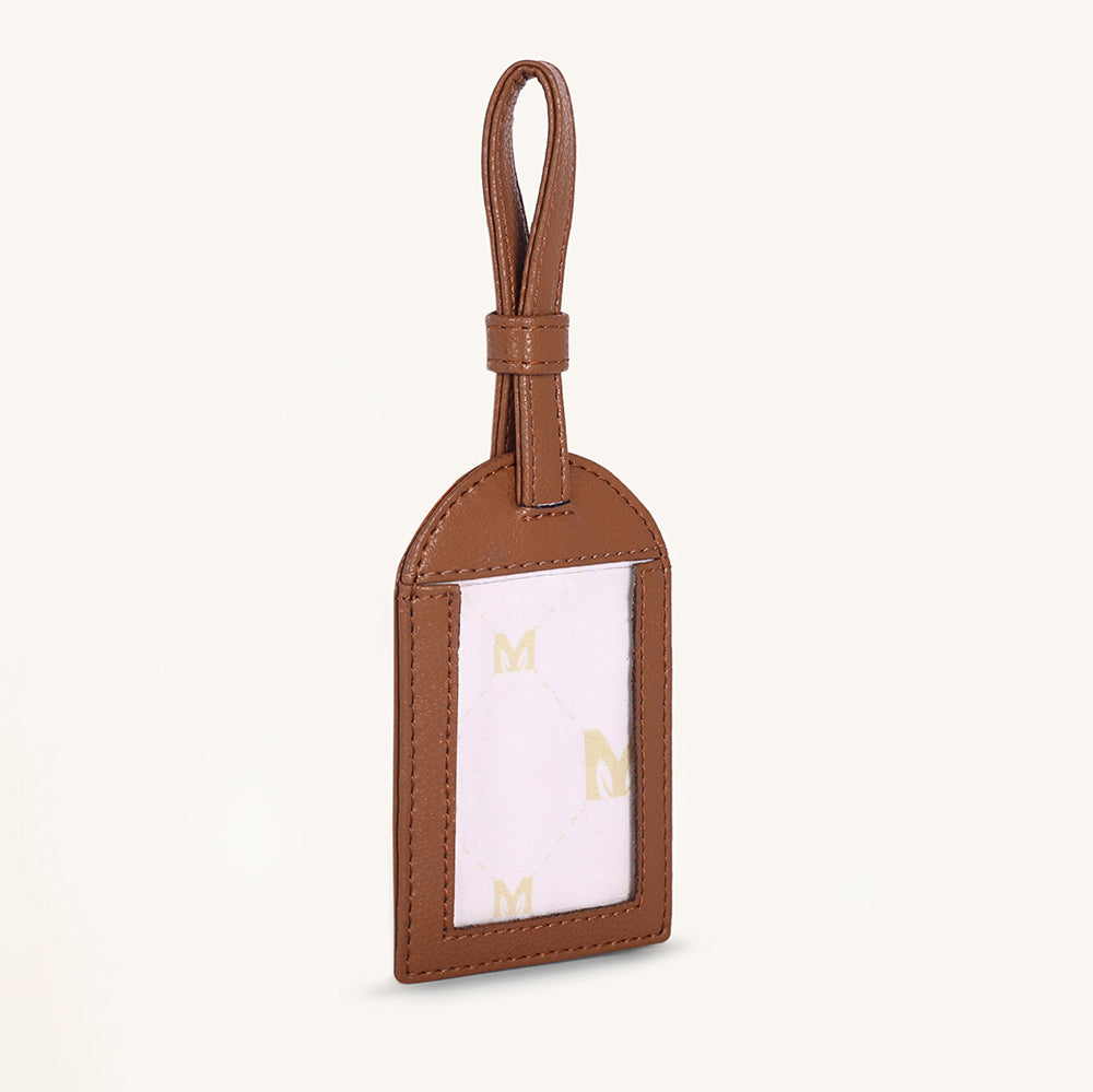 Mira & Moss Alexis Travel Tag - Tan