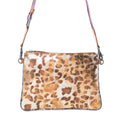 Myra Safari Dawn Leather Bag in Golden Snake Print