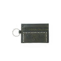 Myra Zidana Steelhoof Studded Veg Tanned Leather Wallet in Ranch Pine