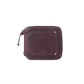 Myra Zidana Dante Men's Veg Tanned Leather Wallet in Plumwood