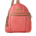 Myra Bandit Denim Fanny Pack Bag for Women in rust with canvas and Front Pocket